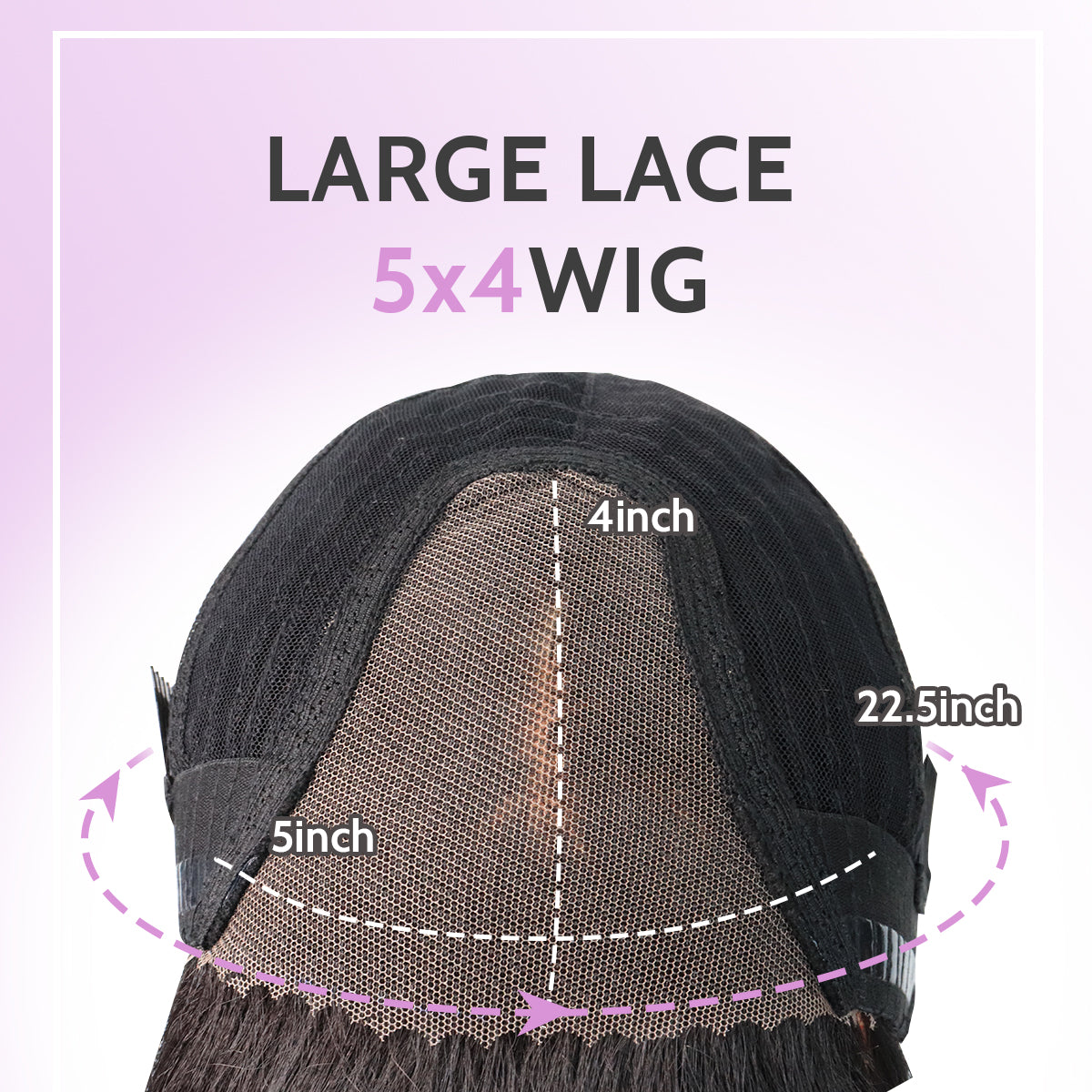 Glueless 5x4 Lace Front Synthetic Yaki Straight Bob Wig with Bangs Wear and Go short Blunt Cut Bob Wig