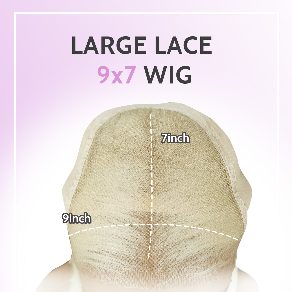 Wear and Go Glueless 9x7 Blonde Lace Front Synthetic Straight Wigs Double Drawn Bob Wig
