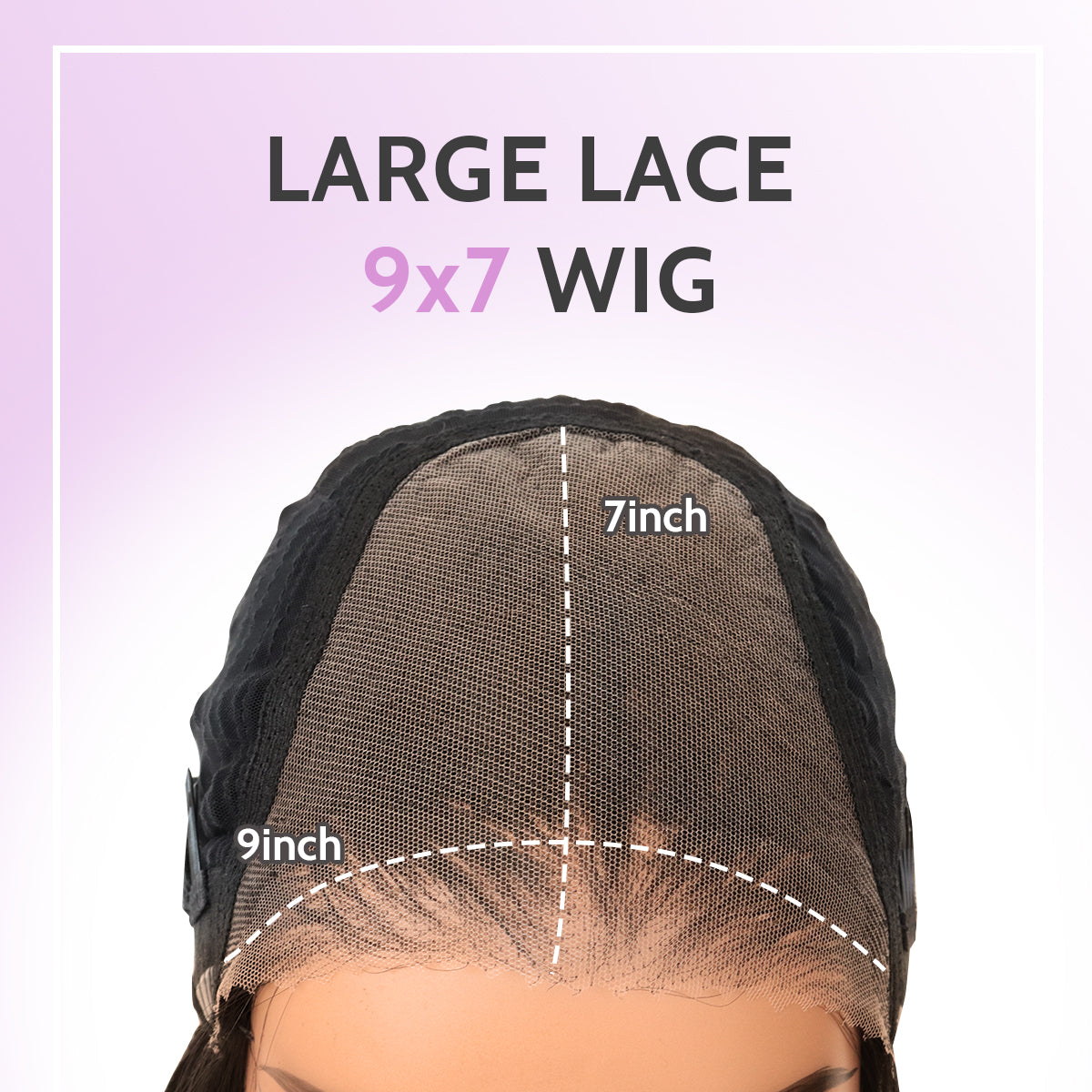 Synthetic Wear&Go 9x7 Glueless Short Bob Straight Layered Cut Lace Front Straight Chocolate Brown Wig Premium Human-Hair-Like Fiber