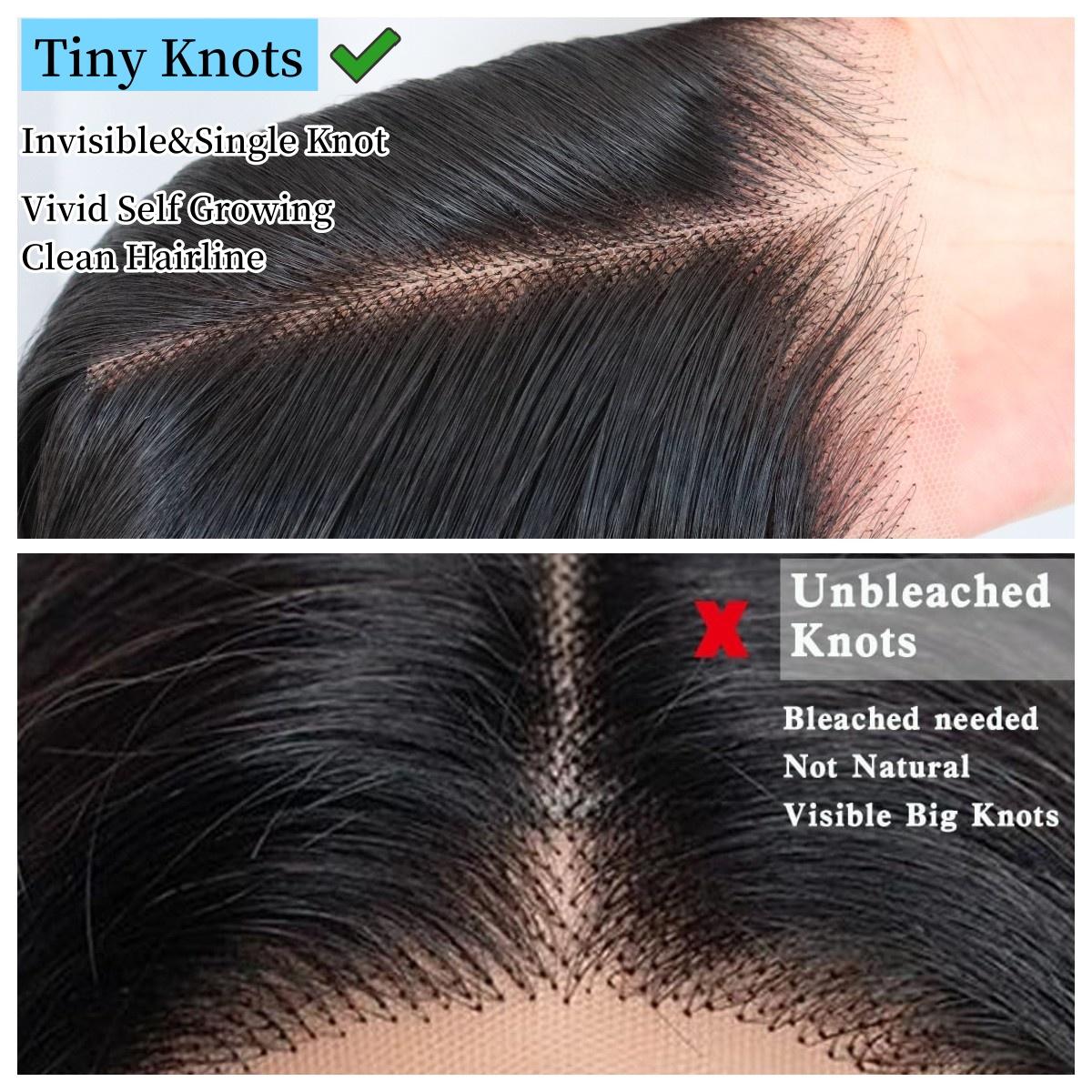 Glueless Synthetic Wear and Go 9x7 Lace Front Straight Wig - Straight Premium Human-Hair-Like Fiber